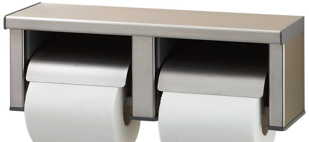 LIXIL(リクシル) INAX 棚付ワンタッチ式 2連紙巻器(高耐荷重タイプ) ステンレス(ヘアライン) CF-63HST rdzdsi3 Amazon | LIXIL(リクシル) INAX 棚付ワンタッチ式 2連紙巻器(高
